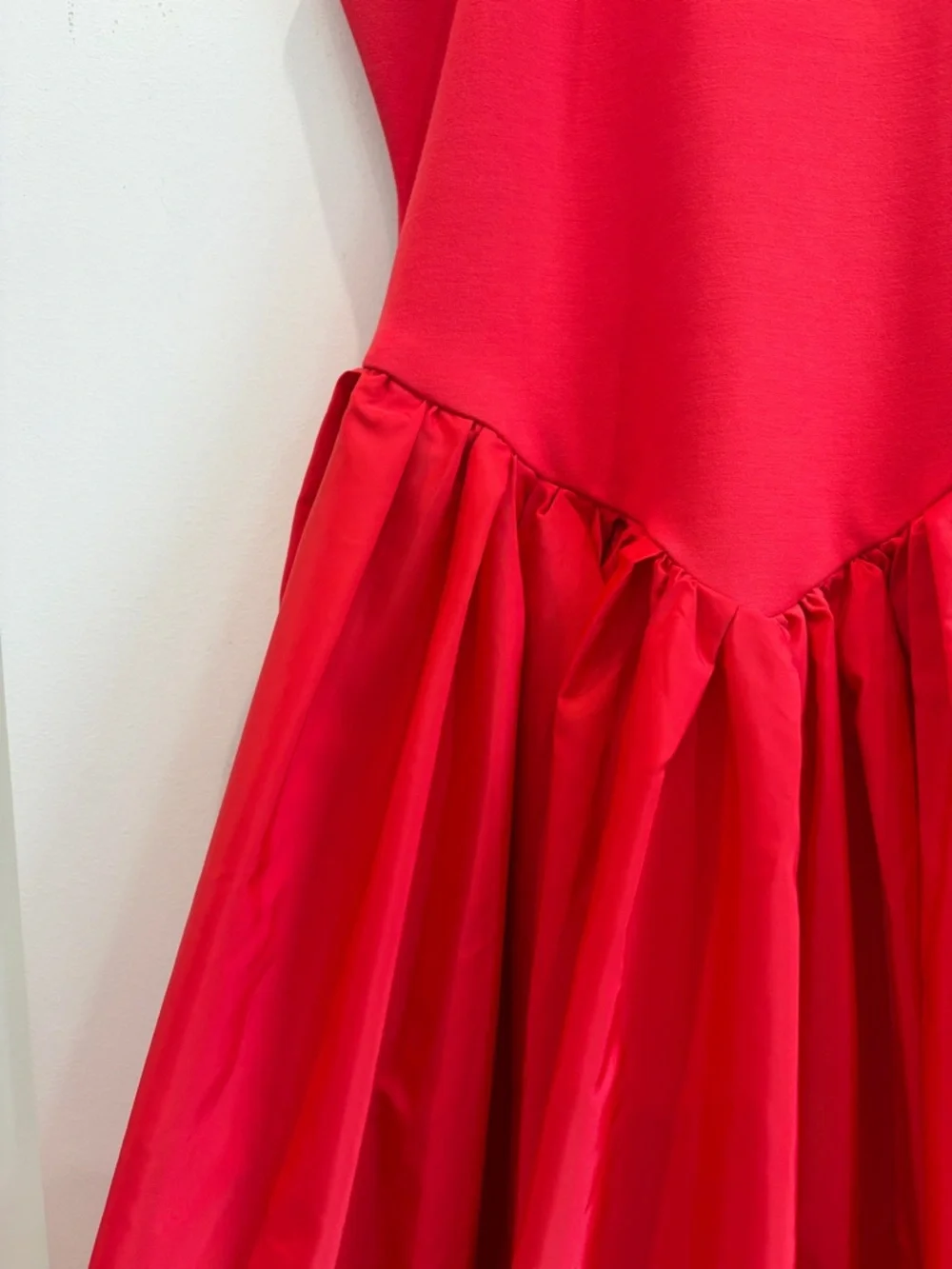 NWT - Maeve Sleeveless Crew-Neck Drop-Waist Red Maxi Dress - Picture 4 of 12